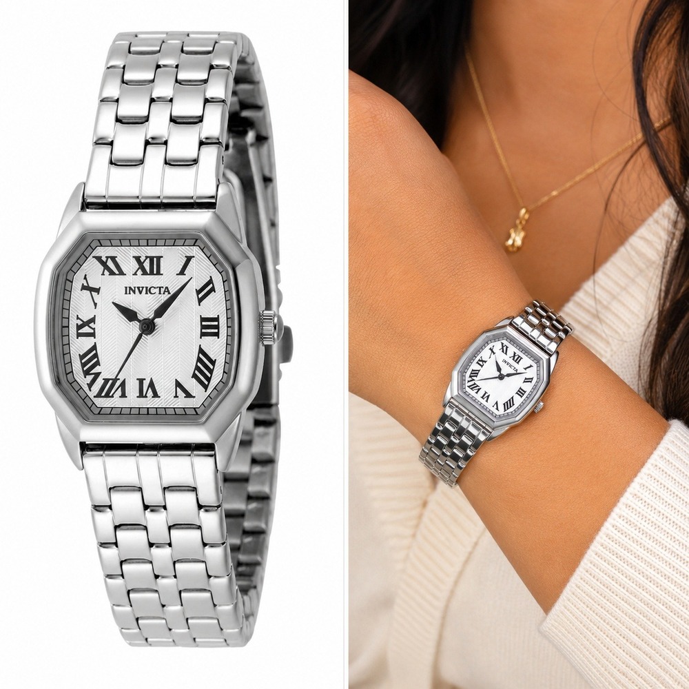 NEW Invicta Wildflower Women's Watch - 27mm, Steel (48957)